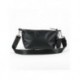 Bolso negro Kuromi Hello Kitty con estampados rosados