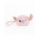 Porte-monnaie rose en mouton avec design Angel de Stitch