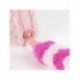 Portefeuille Disney Alice rose avec design du Chat de Cheshire