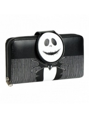 Portefeuille noir en PU Nightmare Before Christmas