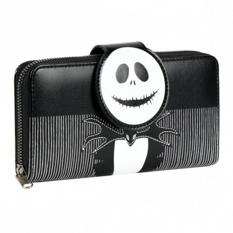 Portefeuille noir en PU Nightmare Before Christmas