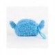 Portefeuille bleu en polaire avec design Stitch