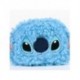 Cartera azul de borreguillo con diseño de Stitch