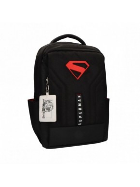 Sac à dos noir Superman avec logo rouge