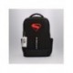 Mochila negra Superman con logotipo rojo