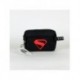 Neceser negro de Superman con logotipo rojo