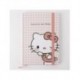 Set de papeterie Hello Kitty avec carnet et clips