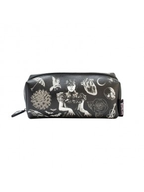 Trousse Little Cloud Storm Wednesday avec design gothique