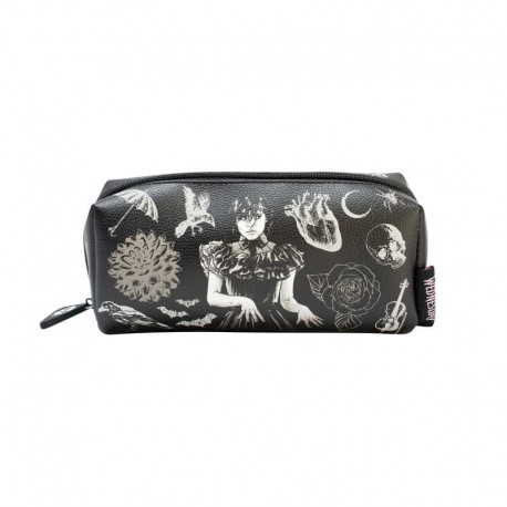 Estuche Little Cloud Storm Wednesday con diseño gótico
