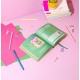 Agenda scolaire Shrek 2025/2026 vert avec design d'ogre