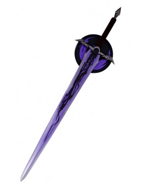 Espada Solo Leveling Rey Demonio de acero con soporte