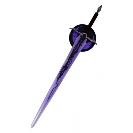 Espada Solo Leveling Rey Demonio de acero con soporte