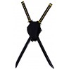 Conjunto de Katanas Deadpool Réplica 1:1 com Mochila