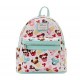 Bolso mochila Minnie y Mickey con estampado de dulces de Loungefly
