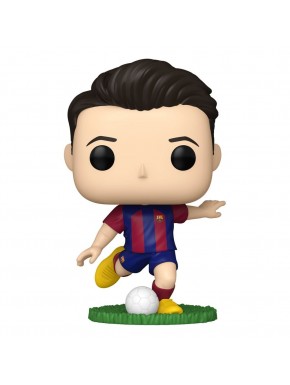 Figura Funko POP de Lewandowski en camiseta del Barcelona