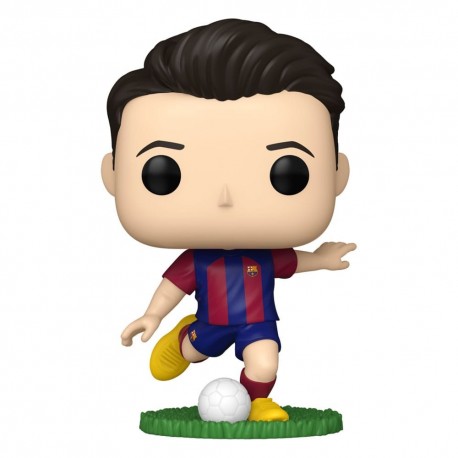 Figura Funko POP de Lewandowski en camiseta del Barcelona
