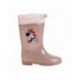 Botas de lluvia rosa con diseño de Minnie Mouse