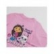 Robe rose Gabby's Dollhouse avec illustrations de chats