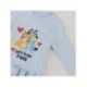 Vestido Bluey French Terry 100% algodón para niñas