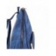 Sac à dos bleu en similicuir avec design de Stitch