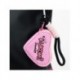 Mochila negra con detalles de Kuromi y Hello Kitty