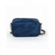 Bolso de polipiel azul de Stitch con detalles dorados