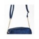 Bolso de polipiel azul de Stitch con detalles dorados