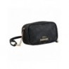 Sac en Similicuir Noir Minnie avec Détails Dorés