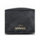 bolso negro de polipiel con logo de Minnie