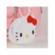 Sac rose Hello Kitty avec porte-clé