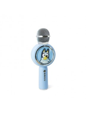 Micrófono de karaoke inalámbrico Bluey diseño azul