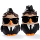 Figuras Goofi The Blues Brothers con sombreros y gafas