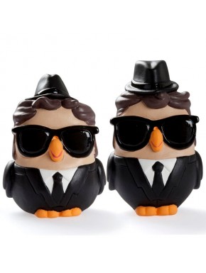Figuras Goofi The Blues Brothers con sombreros y gafas