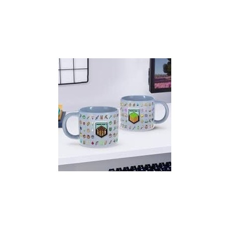 Taza en relieve de Minecraft de Paladone