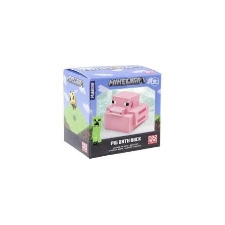 Cerdo de Baño Pato Minecraft en caja oficial