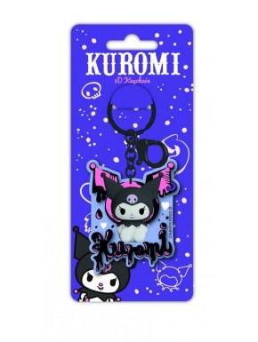 Llavero 3D de Kuromi de Hello Kitty