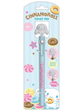 Bolígrafo azul Cinnamoroll con función fidget de Sanrio