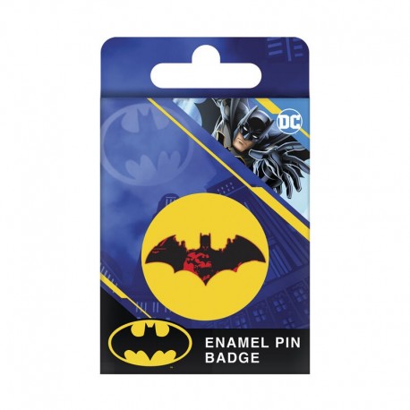 Pin Émaillé Batman Rouge Officiel
