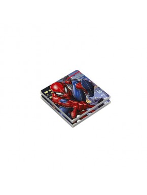 Set de 2 posavasos con diseño de Spider-Man