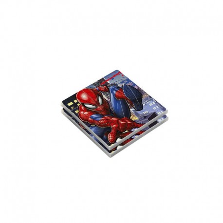 Set de 2 posavasos con diseño de Spider-Man