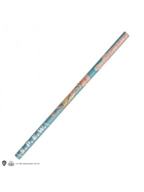 Lápiz Dobby azul 17.8 cm con diseño S.P.E.W