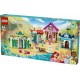 Set LEGO Aventura en el Mercado de las Princesas Disney con figuras