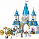 Set LEGO Castillo y Carroza de Cenicienta con figuras y carroza