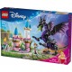 Set LEGO Maléfica Dragón con castillo y personajes Disney