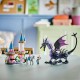Set LEGO Maléfica Dragón con castillo y personajes Disney