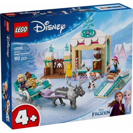 Set LEGO Aventura en Trineo de Anna Frozen con 192 piezas