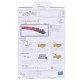 Molde para pasteles Hogwarts Express en aluminio dorado