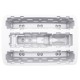 Molde para pasteles Hogwarts Express en aluminio dorado