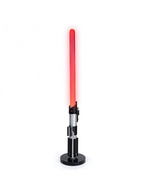 Lámpara de mesa Sable Láser Darth Vader roja 59,6 cm