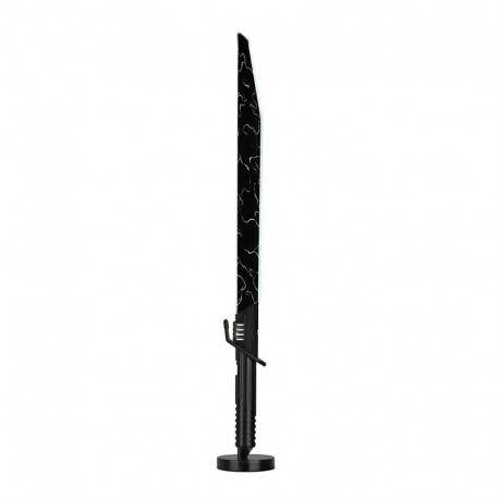Lâmpada de mesa Sabre Negro 59,6 cm preta com luz